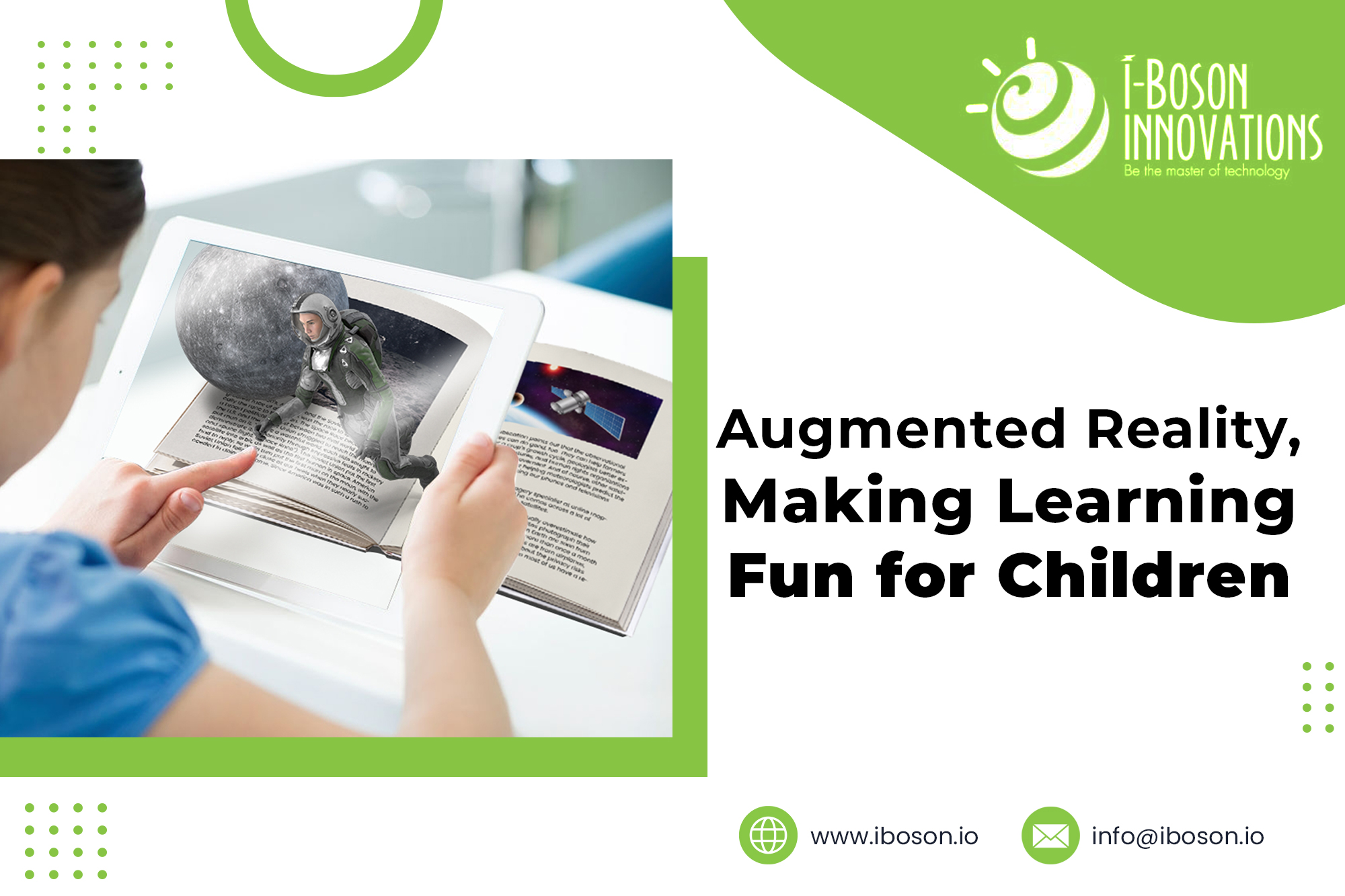 Augmented reality for education of children
                        